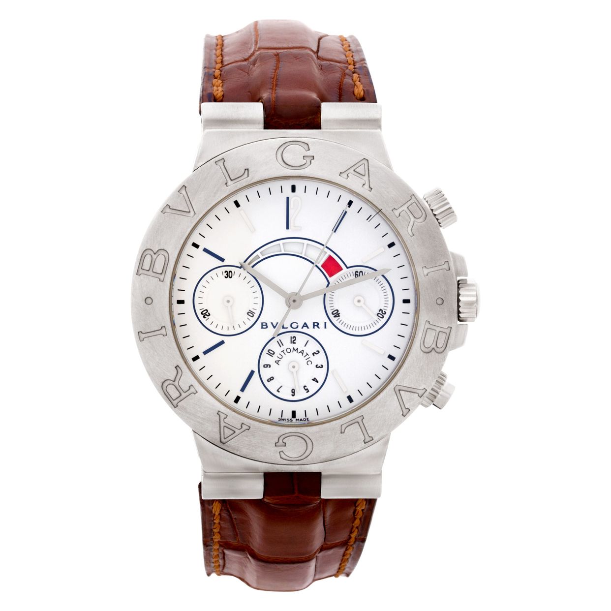 Used Bvlgari Diagono Chrono Amplicator CHW 40GAM 18k | Gray & Sons