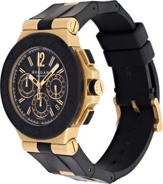 Bvlgari Diagono Chronograph in 18k yellow gold