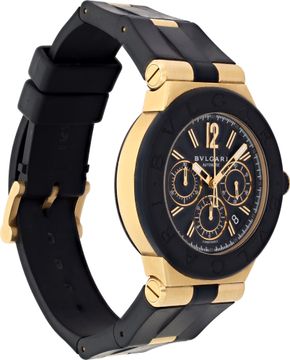 Bvlgari Diagono Chronograph in 18k yellow gold