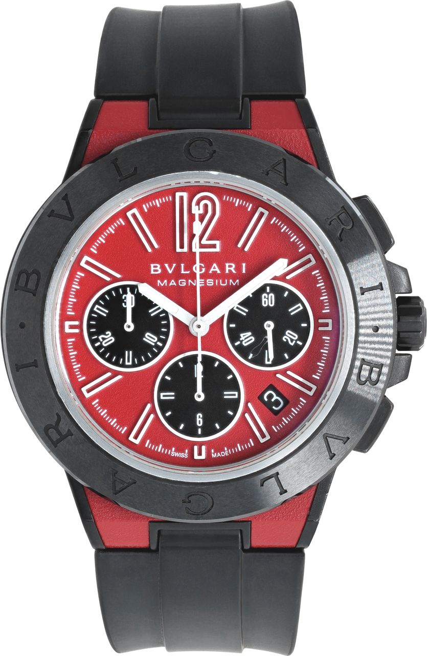 Preowned Bvlgari Diagono DG42 SMC CH Stainless Steel 42mm