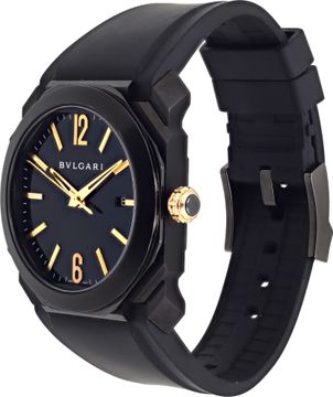 Bvlgari Octo Automatic Stainless Steel black DLC
