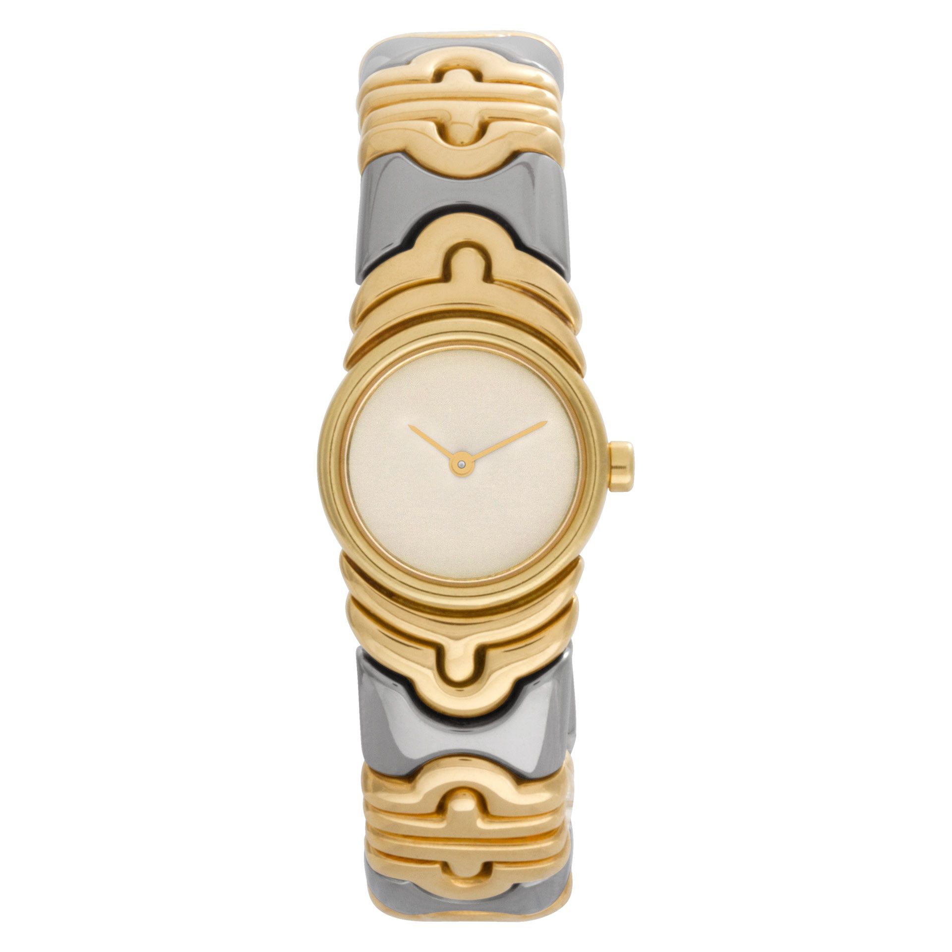 Pre-owned Bvlgari Parentesi bj01 18k 20mm Quartz W521512 | Gray & Sons