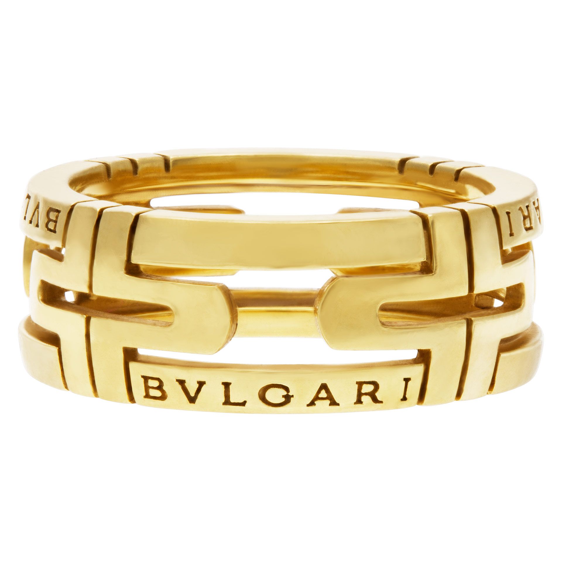 Bvlgari Parentesi ring in 18k | Gray & Sons Jewelers