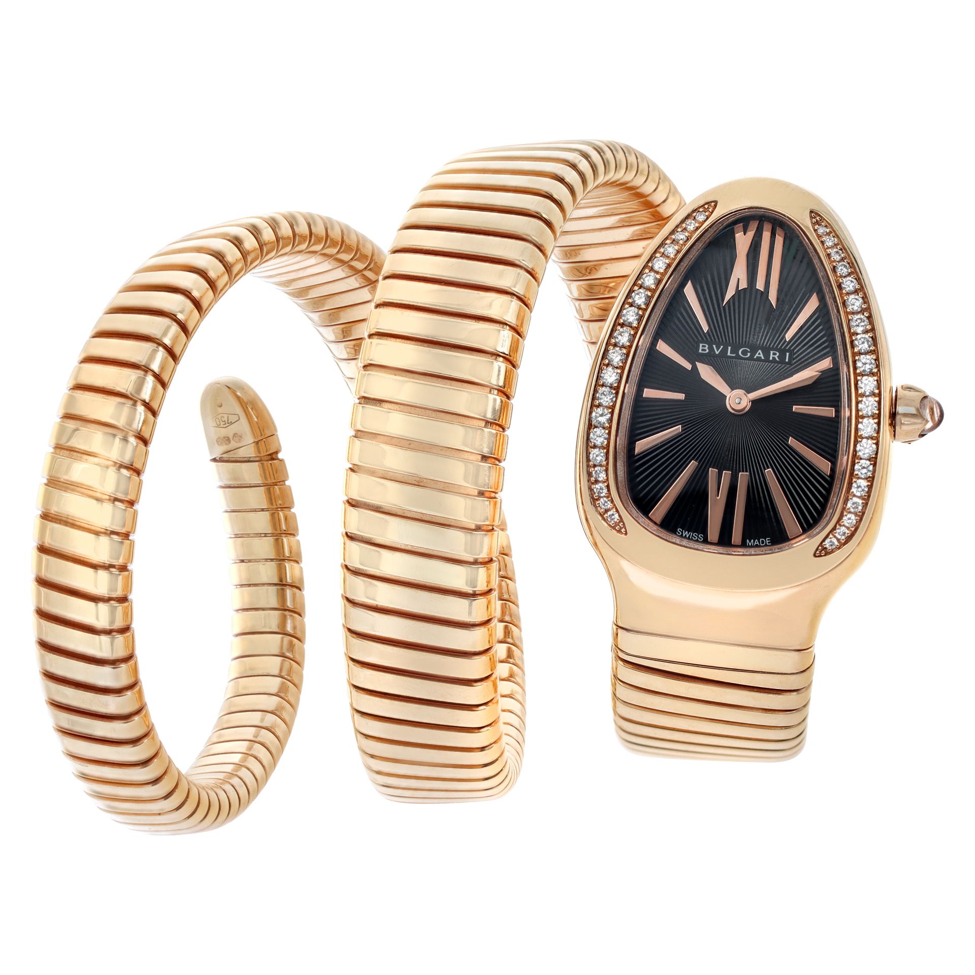Used Bvlgari Serpenti 101814/SPP35G 18k rose gold 35mm | | Gray & Sons