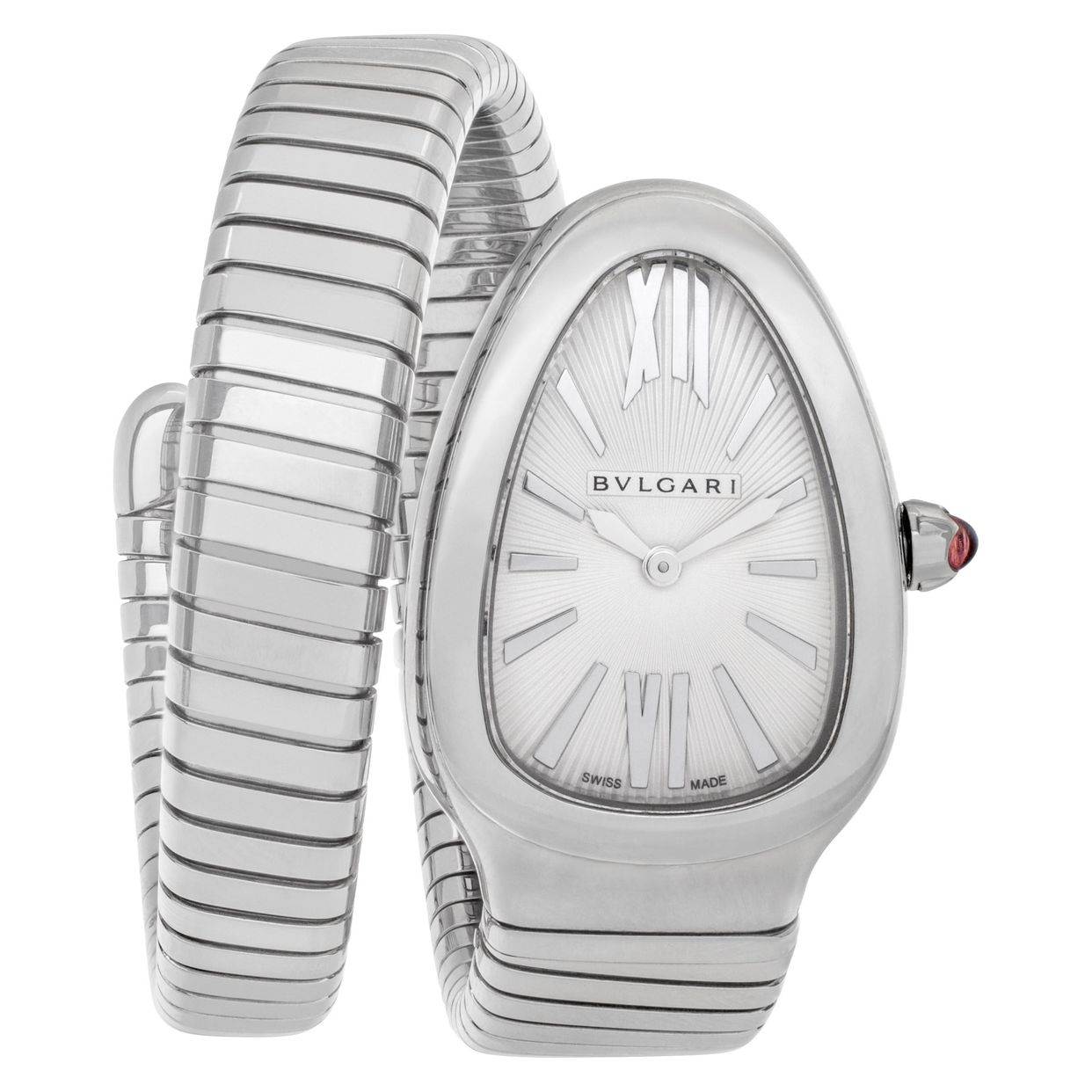Bvlgari Watch Logo SS Silver Bulgari Serpenti Tubogas Watch 102824 - Watches | Manfredi  main image 4