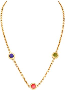 Bvlgari Triple Circle necklace in 18k yellow gold
