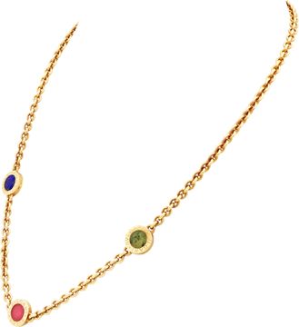 Bvlgari Triple Circle necklace in 18k yellow gold