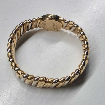 Bvlgari Tubogas BB192T Yellow Gold Black dial 18mm Quartz