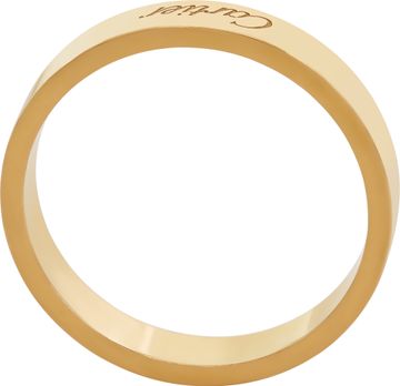 C de Cartier Wedding band ring in 18k rose gold 4mm width