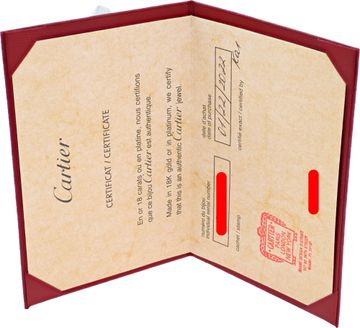 C de Cartier Wedding band ring in 18k rose gold 4mm width