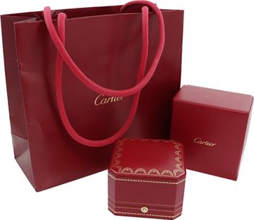 C de Cartier Wedding band ring in 18k rose gold 4mm width