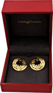 Carrera Y Carrera Aqua earrings in 18k yellow gold