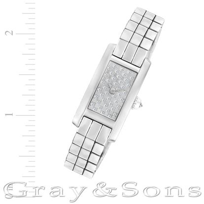 Pre-owned Cartier 2544 18k white gold 14mm Quartz watch