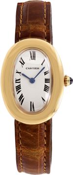 Cartier Baignoire W1506056 18k Yellow Gold Ivory dial 31mm Quartz watch Cartier Baignoire 31mm W1506056 Ladies Watch Collection