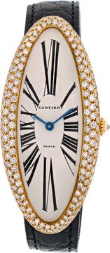 Cartier Baignoire Allongée 13231413 18k Yellow Gold 52mm Manual watch