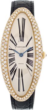 Cartier Baignoire Allongée 13231413 18k Yellow Gold 52mm Manual watch