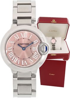 Cartier Ballon Bleu 3009 Stainless Steel 28mm auto watch Cartier Ballon Bleu 28mm 3009 Ladies Watch Collection