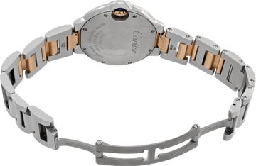 Cartier Ballon Bleu w170232-2 18k & steel 33mm auto watch