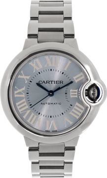 Cartier Ballon Blue with blue silvered sunray-brushed dial Cartier Ballon Bleu 33mm WSBB0062 Ladies Watch Collection
