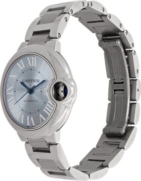Cartier Ballon Blue with blue silvered sunray-brushed dial