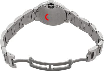 Cartier Ballon Blue with blue silvered sunray-brushed dial