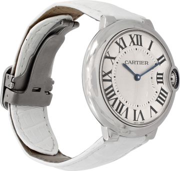 Cartier Ballon Bleu 3005 Stainless Steel White dial 36mm Quartz watch