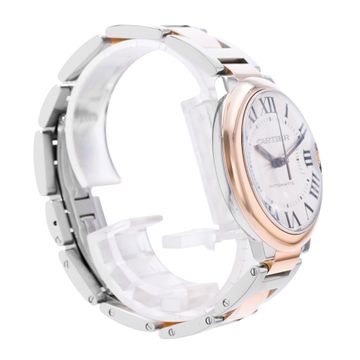 Cartier Ballon Bleu 36mm W2BB0003 3754 Steel & Rose Gold Silver dial 36mm Auto