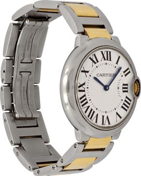 Cartier Ballon Bleu two-tone