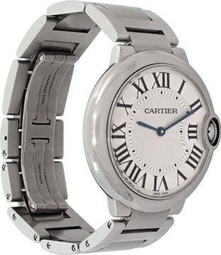 Cartier    Ballon Bleu W69011Z4 Stainless Steel    Off White dial 36mm    Quartz