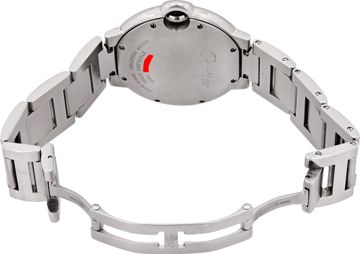 Cartier    Ballon Bleu W69011Z4 Stainless Steel    Off White dial 36mm    Quartz
