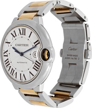 Cartier Ballon Bleu 18k and steel 42mm