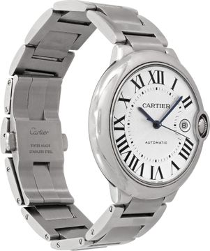Cartier Ballon Bleu W69012Z4 Stainless Steel White dial 42mm Automatic watch