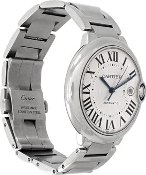 Cartier Ballon Bleu W69012Z4 Stainless Steel 42mm auto watch
