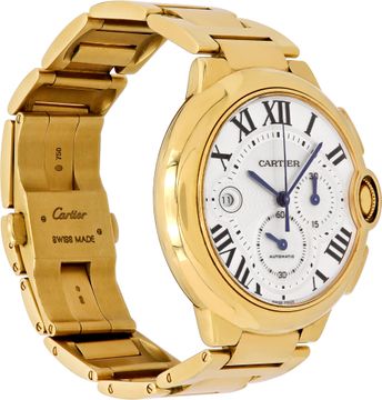 Cartier Ballon Bleu W6920008 18k Yellow Gold 44mm auto watch