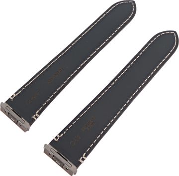 Cartier Beige alligator strap with white stiching (21mm x 18mm)