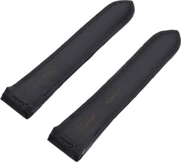 Cartier Black Alligator Strap for Deployant Buckle (20mm x 18mm)
