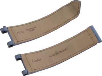 Cartier blue alligator strap (20mm x 18mm)