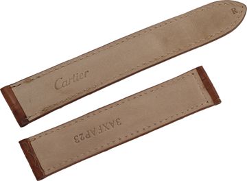 Cartier Brown Alligator Strap (20mm x 18mm)