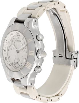 Cartier Chronoscaph 21 W10184U2 Stainless Steel 385mm Quartz watch