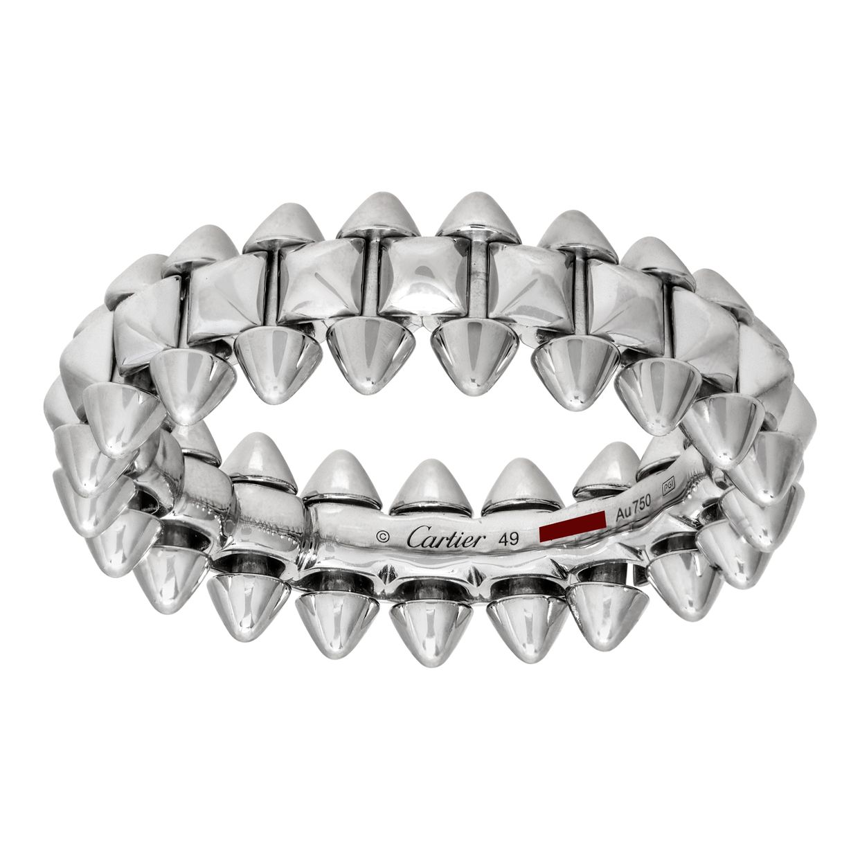 【Cartier】Clash de Cartier 指輪 Small White Gold カルティエ CRB4233100 - Clash de Cartier ring Small Model - White gold