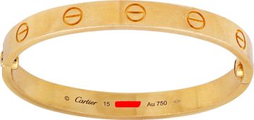 Cartier Classic Love Bracelet in 18k yellow gold