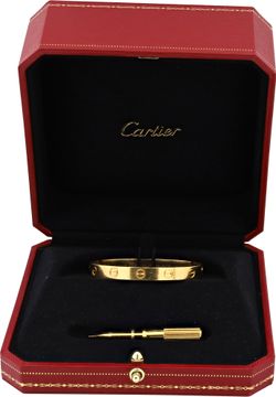 Cartier Classic Love Bracelet in 18k yellow gold