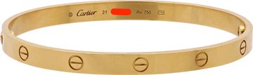 Cartier Love Bracelet in 18k Yellow Gold Cartier Classic Love Bracelet in 18k Yellow Gold Bracelet Collection