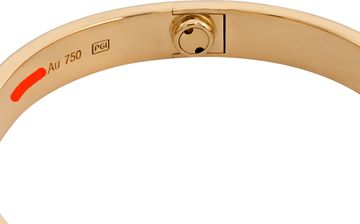 Cartier Classic Love bracelet in 18k yellow gold. Size 16