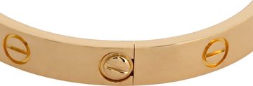 Cartier Classic Love bracelet in 18k yellow gold. Size 16