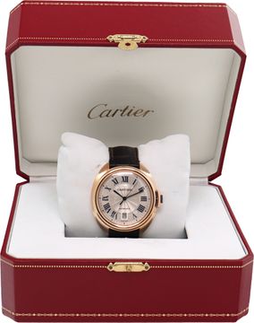 Cartier Cle WGCL0004 18k rose gold 40mm auto watch
