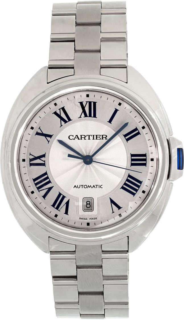 Preowned Cartier Cle wscl0007 Stainless Steel 42mm auto | Gray & Sons