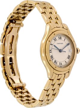 Cartier Cougar 887906 18k 26mm Quartz watch