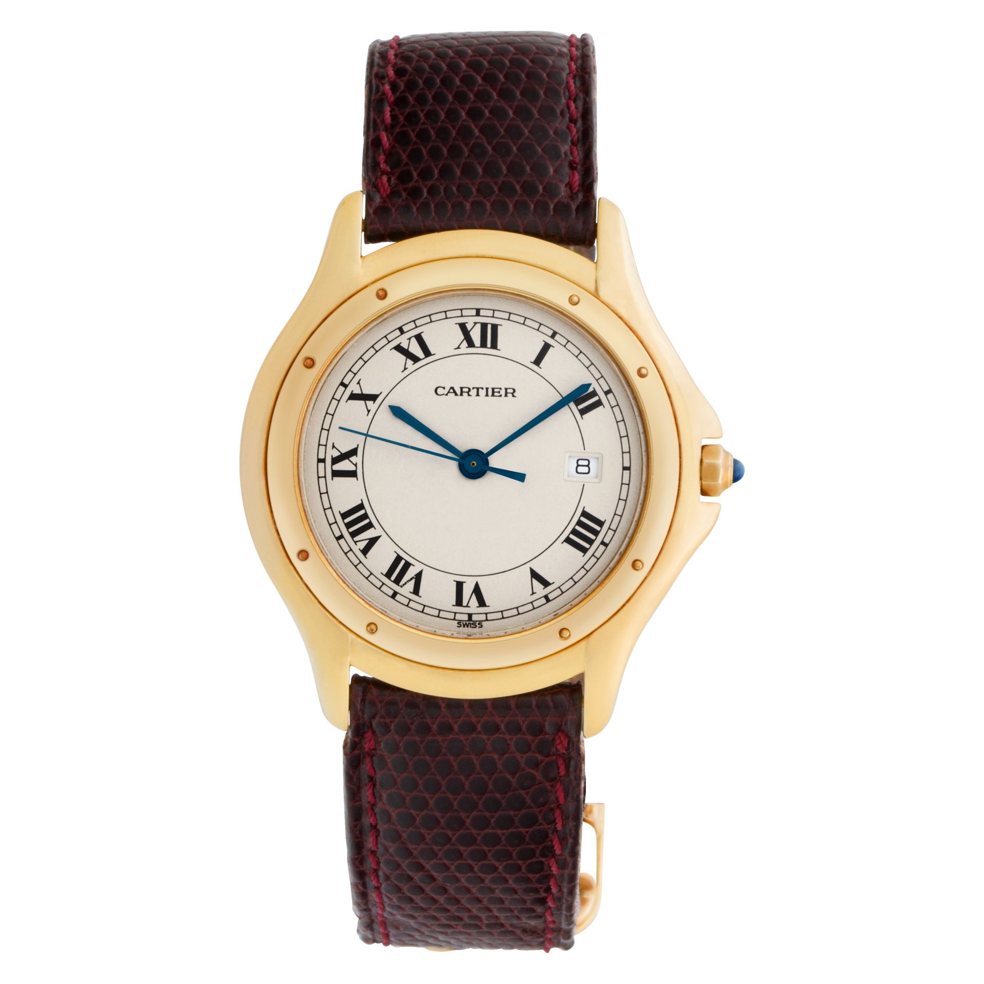 Used Cartier Cougar 116000R 18k 33mm Quartz watch | Gray & Sons