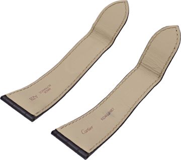 Cartier Dark Brown Alligator strap (25.8mm X 19.8)